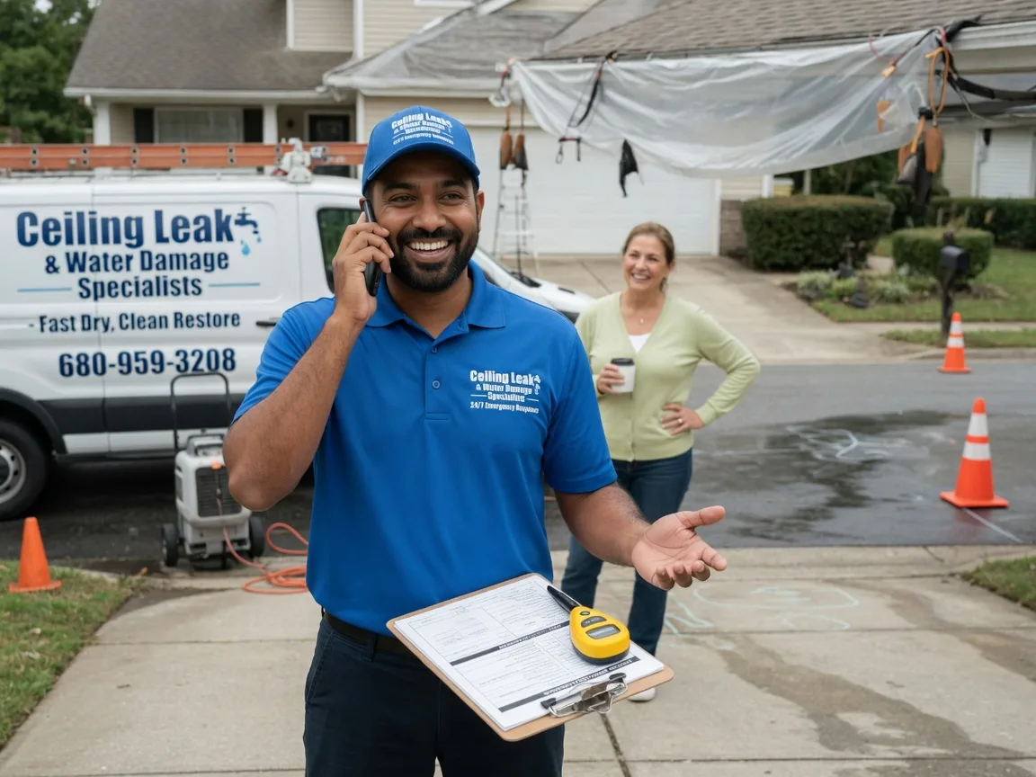 Ceiling Leak Cleanup Troy, SC FAQs